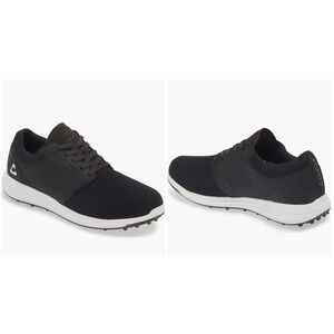 Travis Mathew The Moneymaker Golf Shoes Mens 8 Black Cuater Spikeless NEW